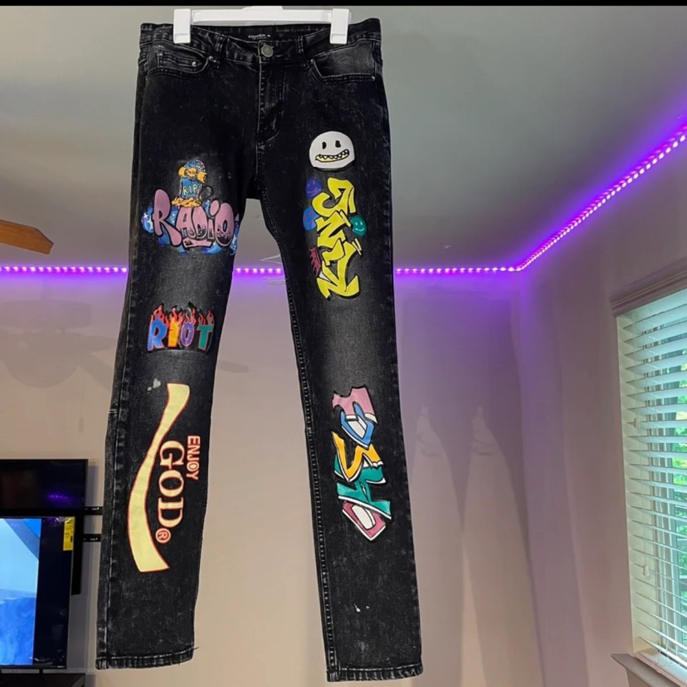 Black jeans size 31 i